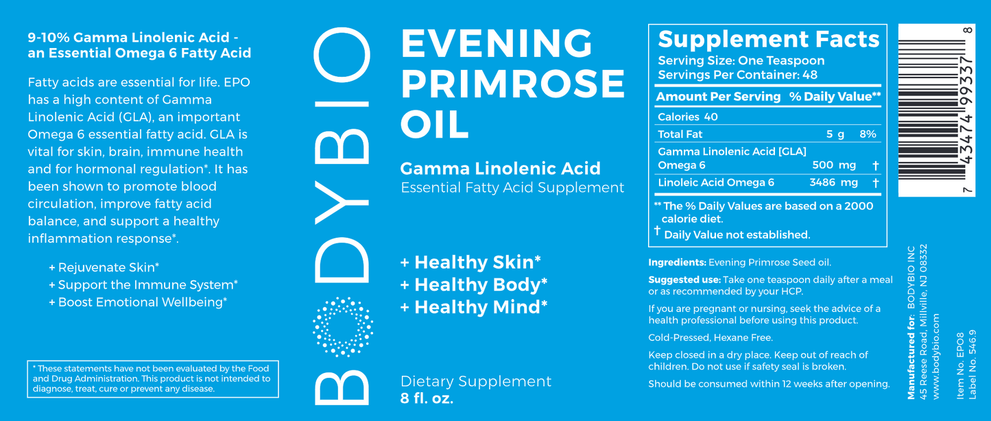 Evening Primrose Oil 8 oz