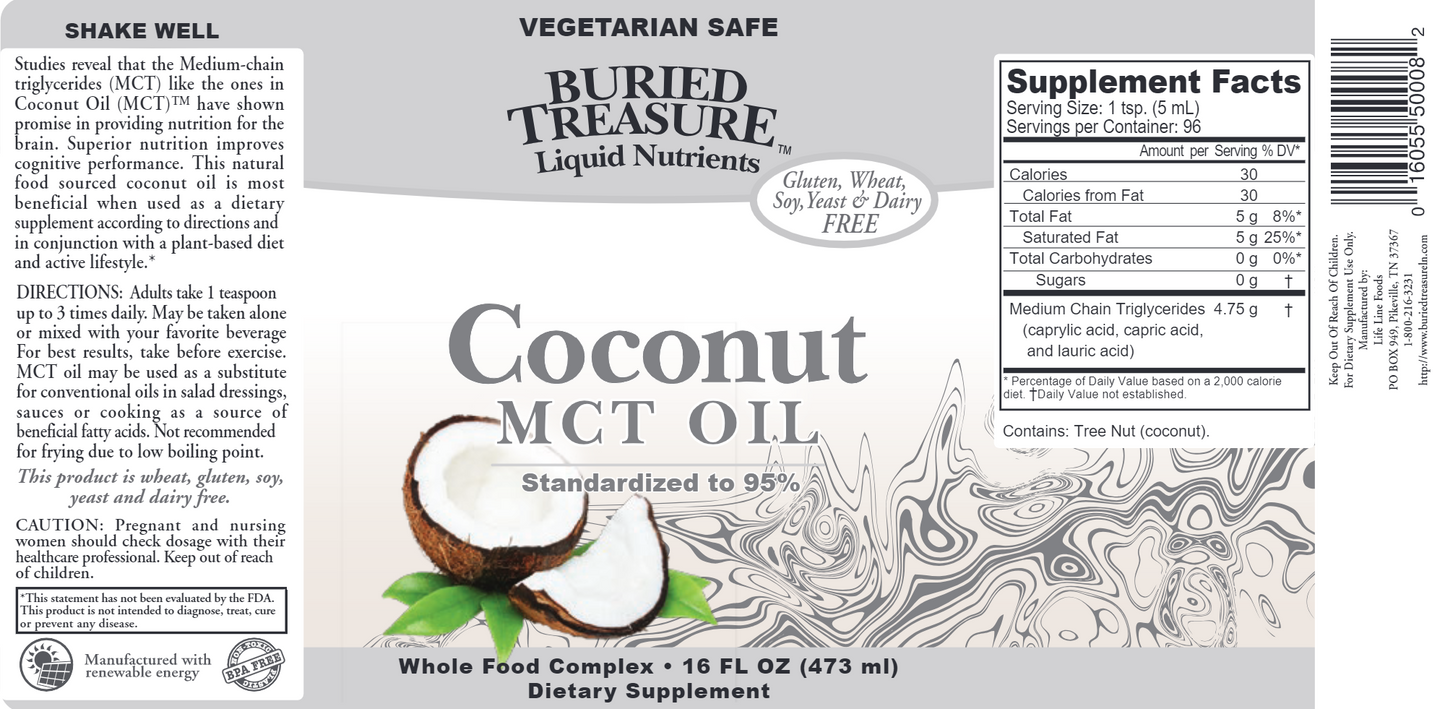 Coconut MCT Oil 16 fl oz