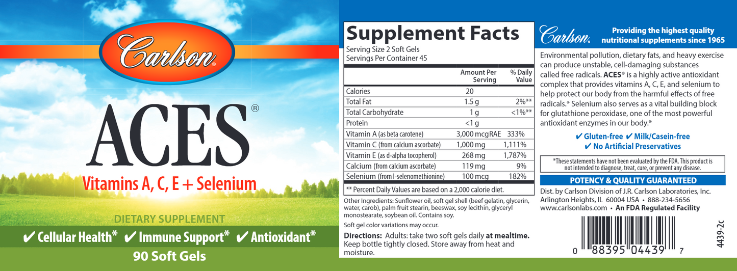 ACES Antioxidant 90 gels