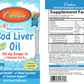 Carlson Kids Cod Liver Oil Lemon 8.4 oz