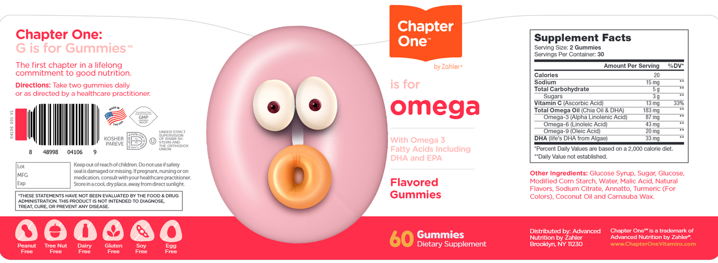 Omega 3 Gummies 60 gummies