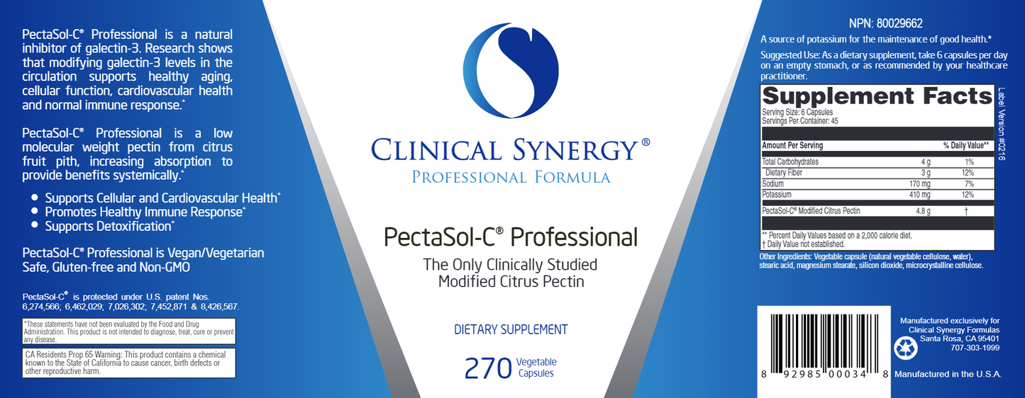 PectaSol-C® Professional 270 vegcaps