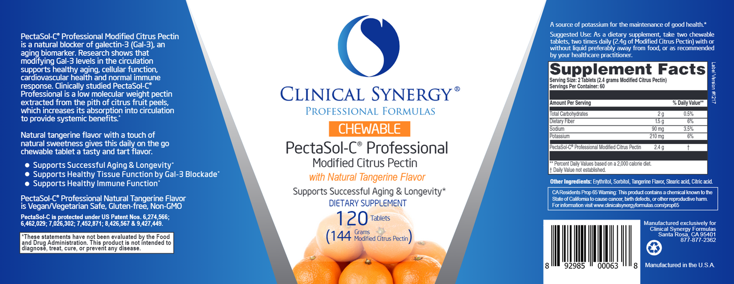 PectaSol-C Professional Chews 120 tabs