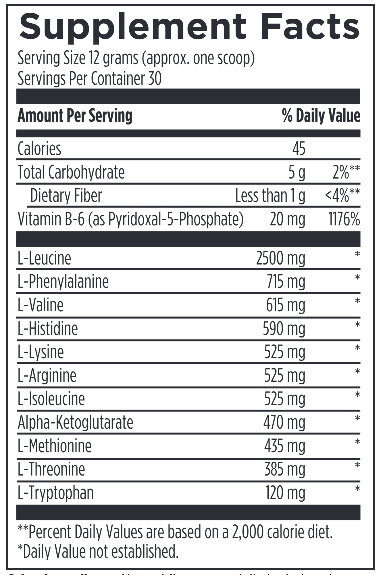 Amino Complex Natural Orange 12.7 oz