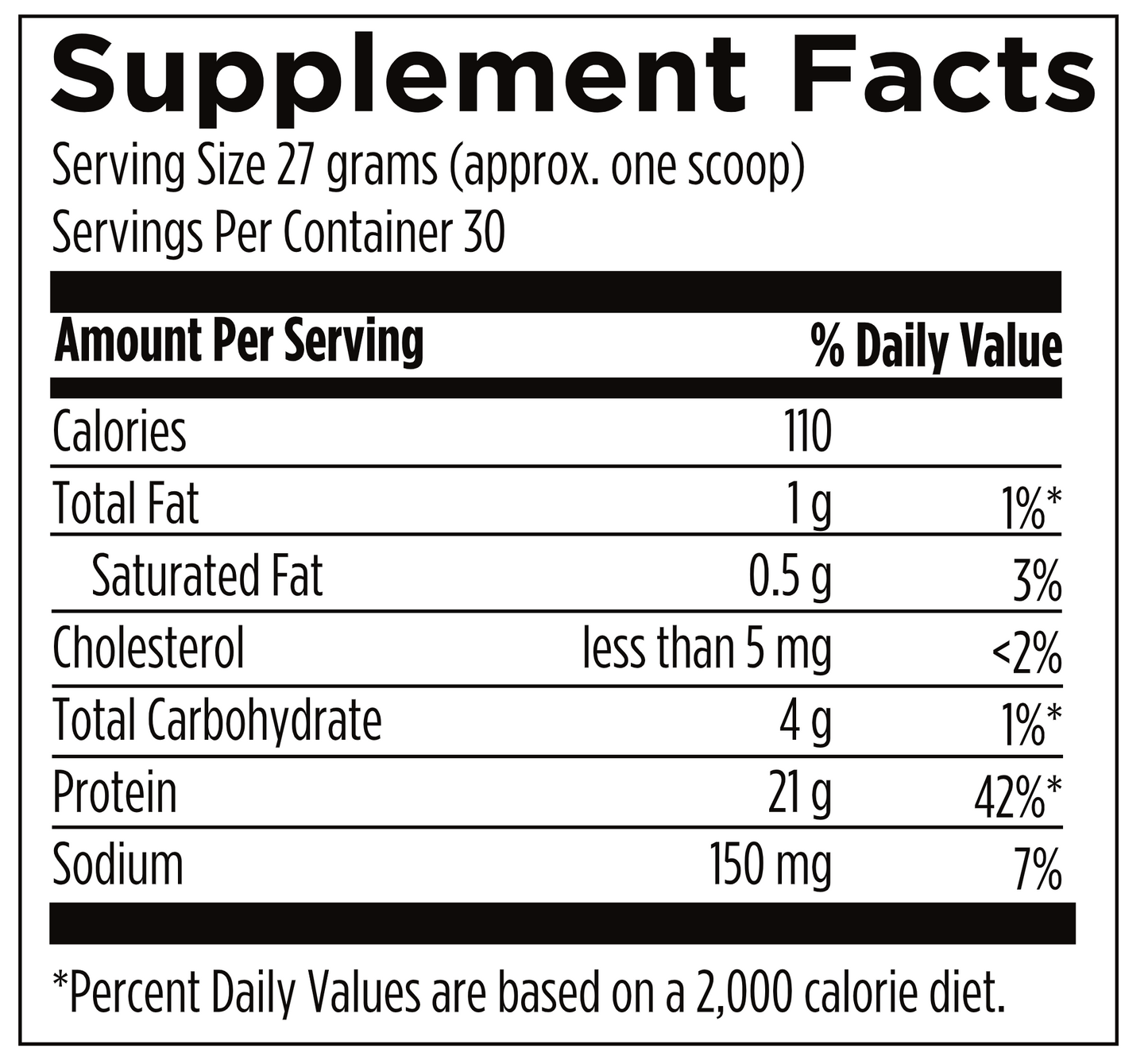 Beef Protein Vanilla 1.8 lbs