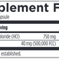 Betaine HCL 120 caps