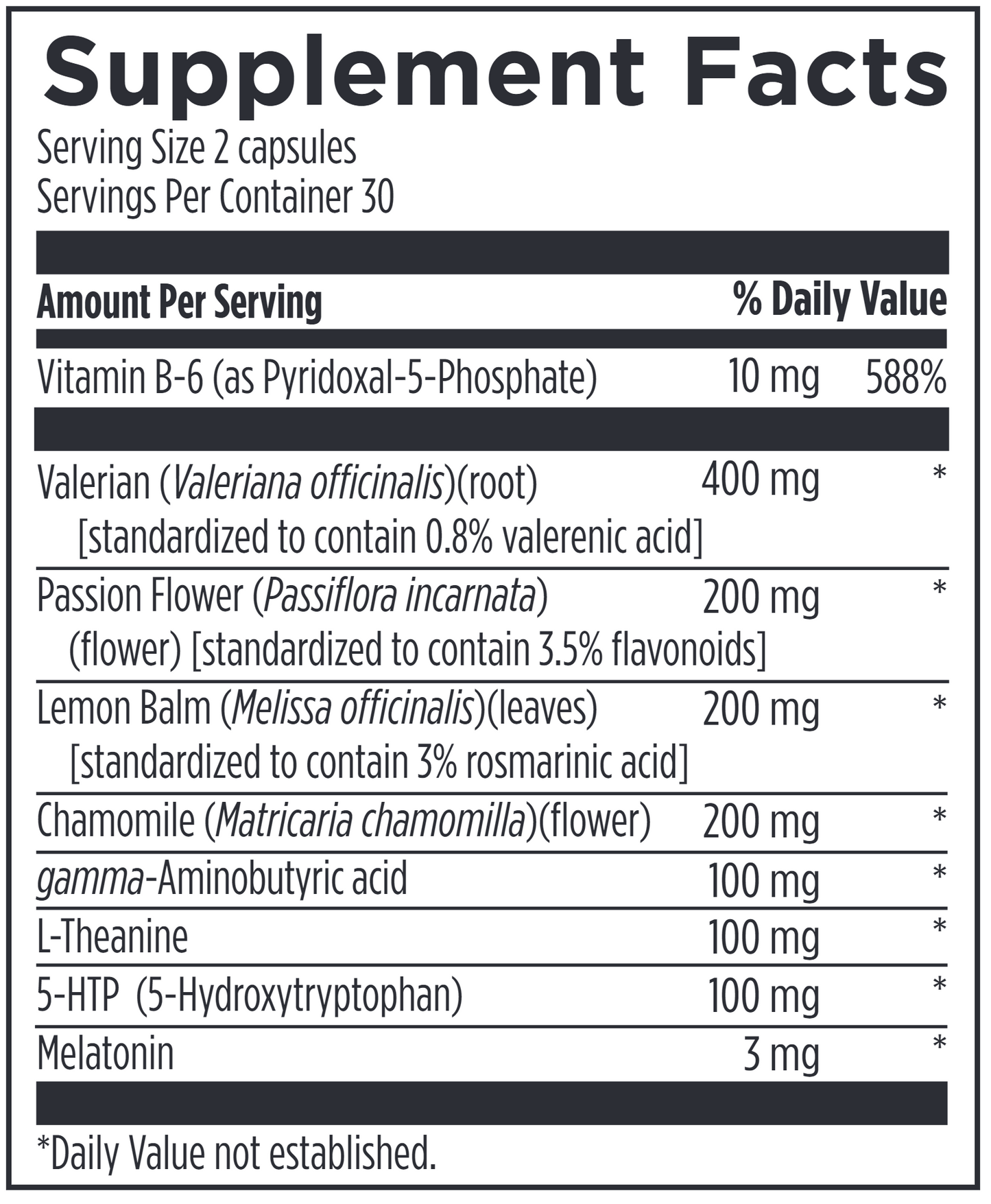 Sleep Complex 60 vegcaps