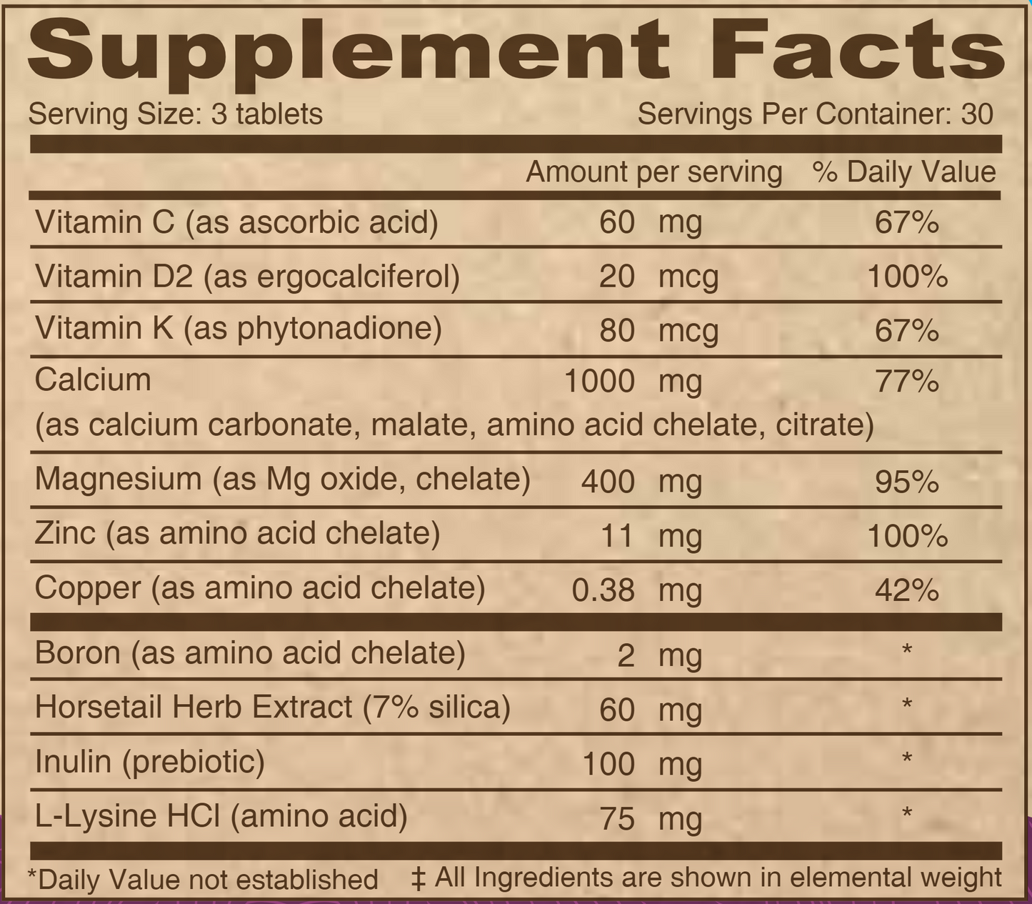 Vegan Cal-Mag Plus 90 tabs