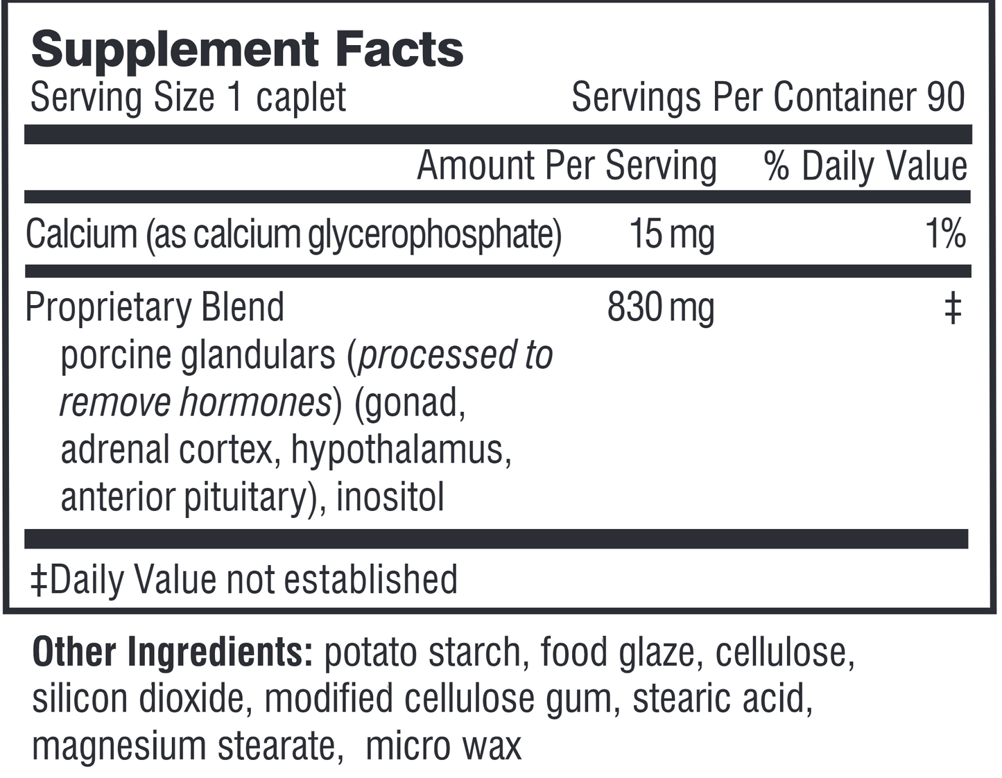 Adrenal Rebuilder 90 Caplets