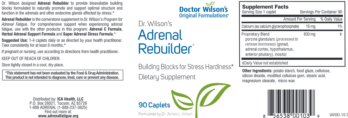 Adrenal Rebuilder 90 Caplets