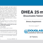 DHEA 25 mg 60 tabs