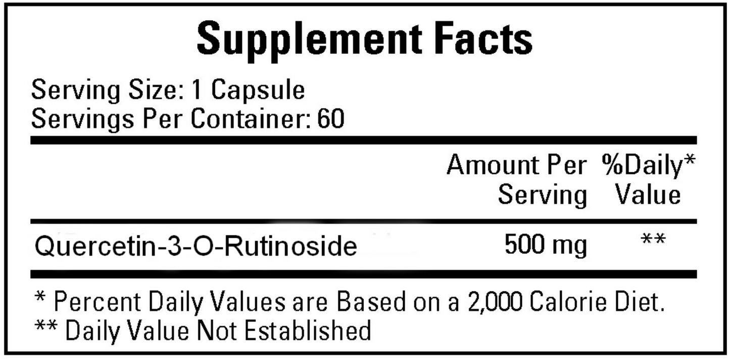 Betarutin 500 mg 60 caps