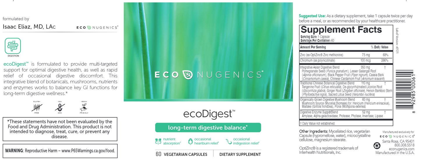 ecoDigest™ 60 vegcaps