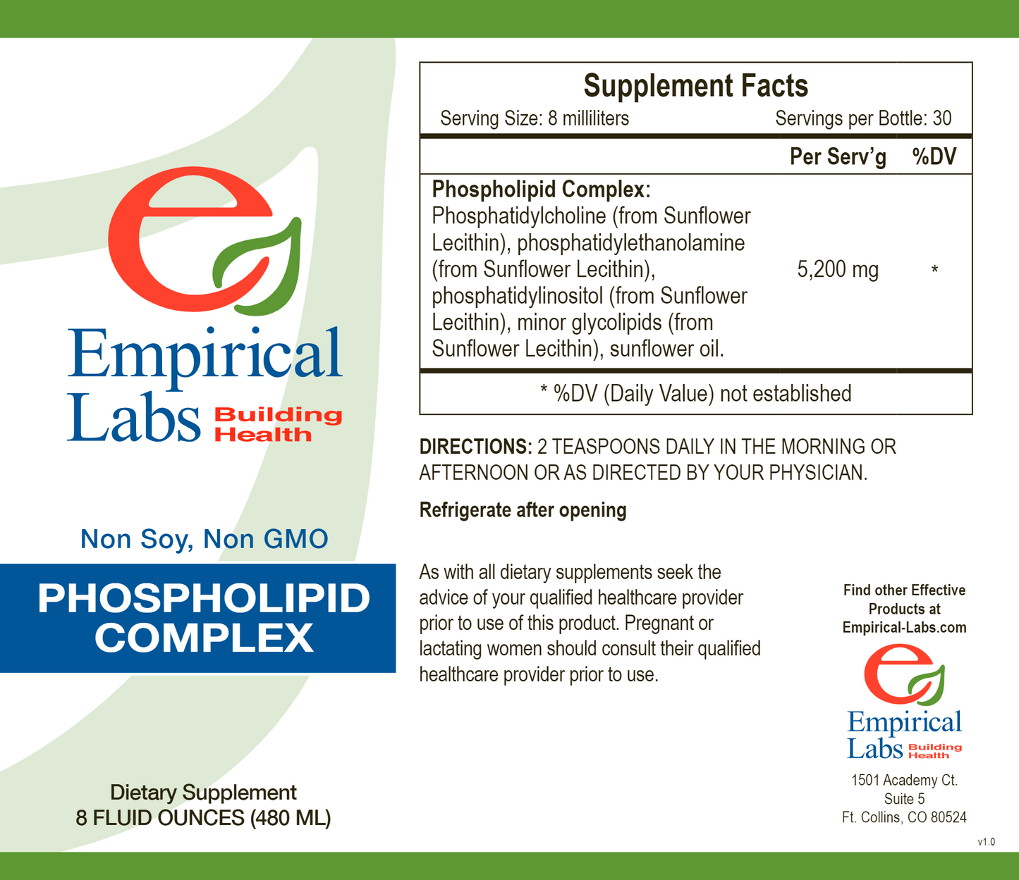 Phospholipid Complex PC 5200 8 oz