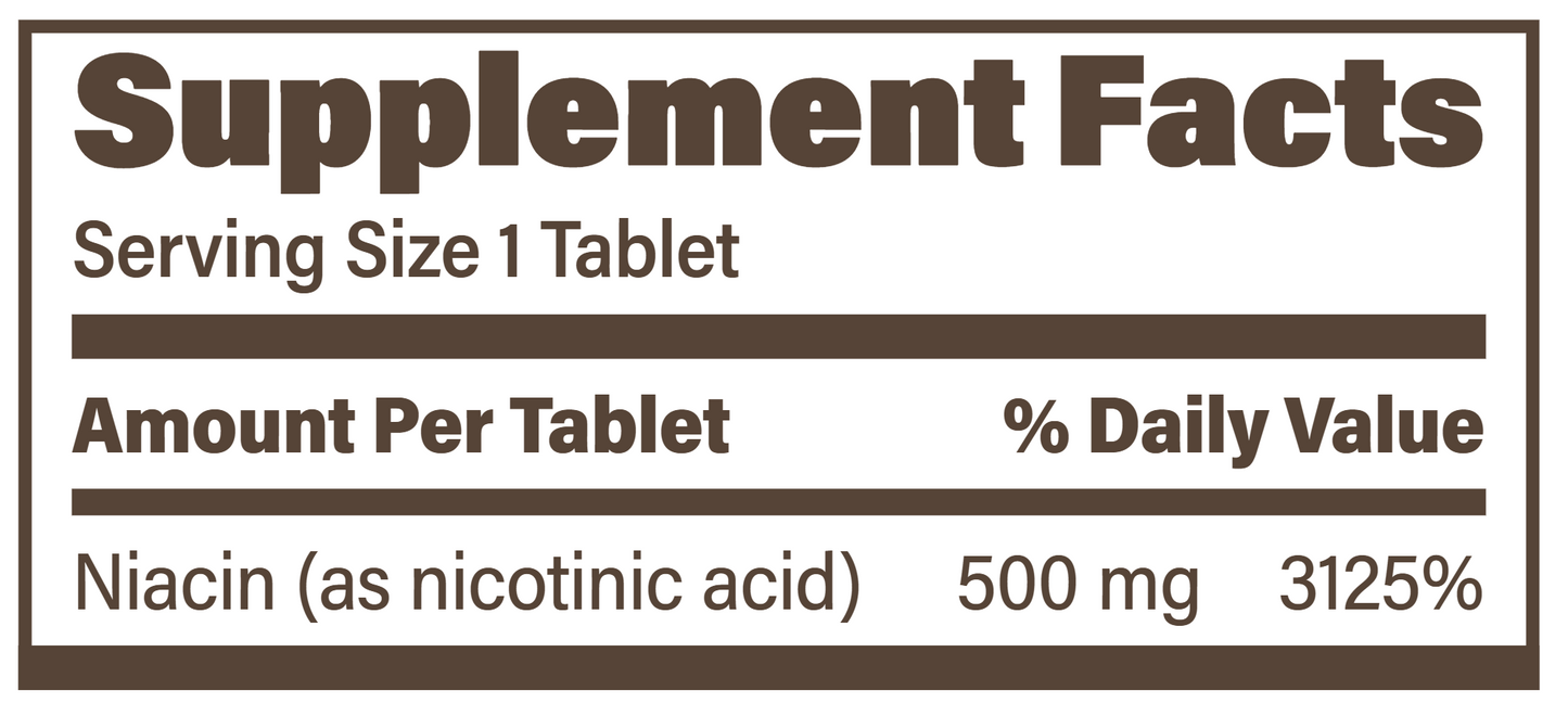 Endur-Acin ER 500mg 100 tabs