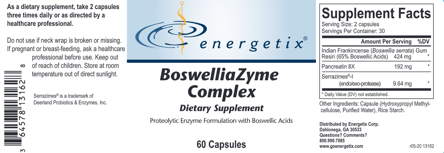 BoswelliaZyme Complex 60 caps