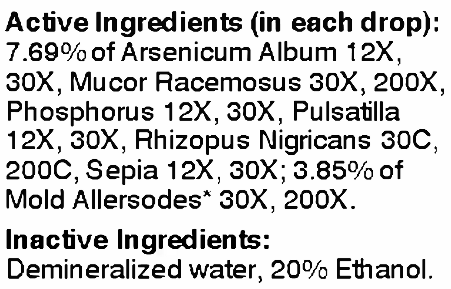 Mold Antigens 1 fl oz