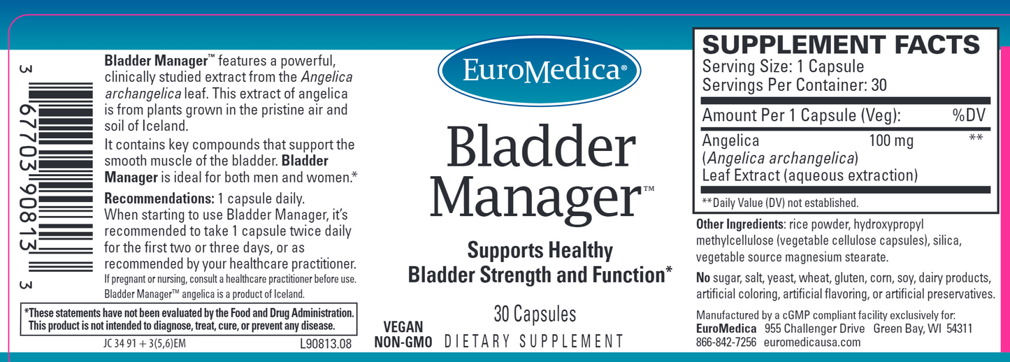 Bladder Manager™ 30 caps