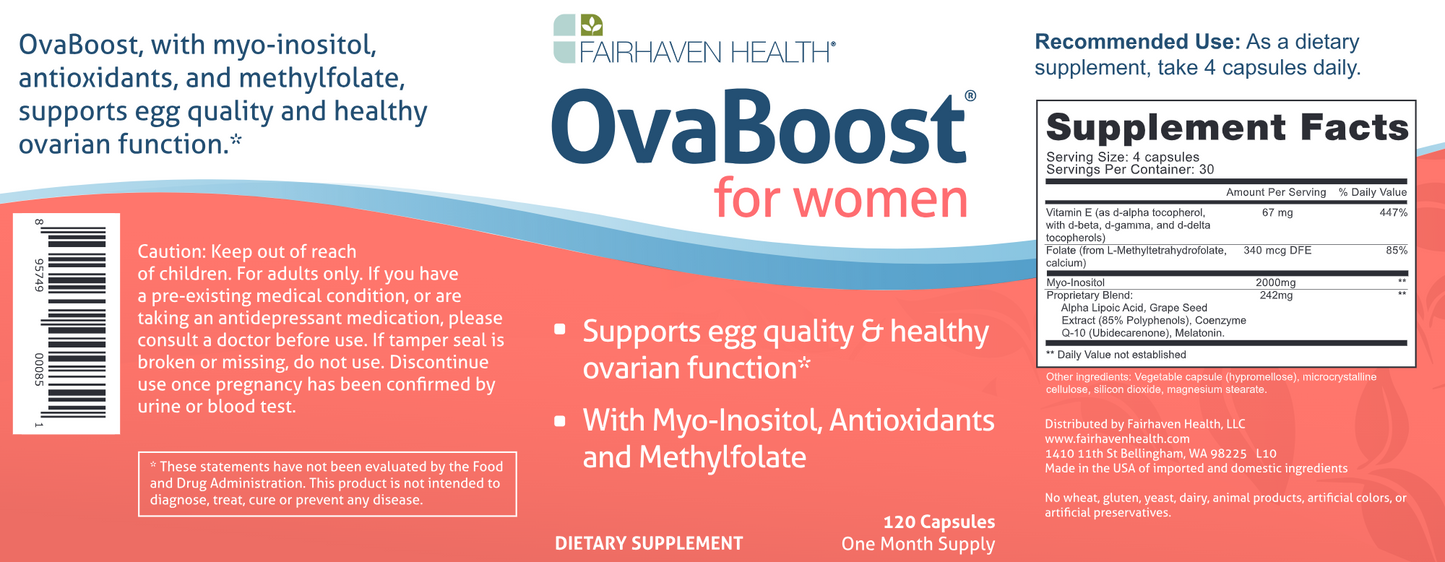 OvaBoost for Women 120 caps