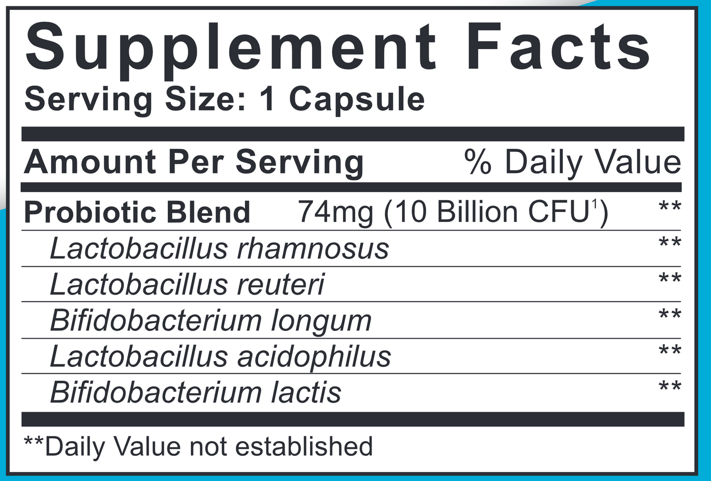 IsoFresh Probiotic for Vaginal Balance 30 caps