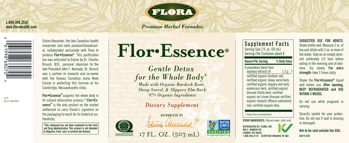 Flor-Essence Liquid Tea Blend 17 oz