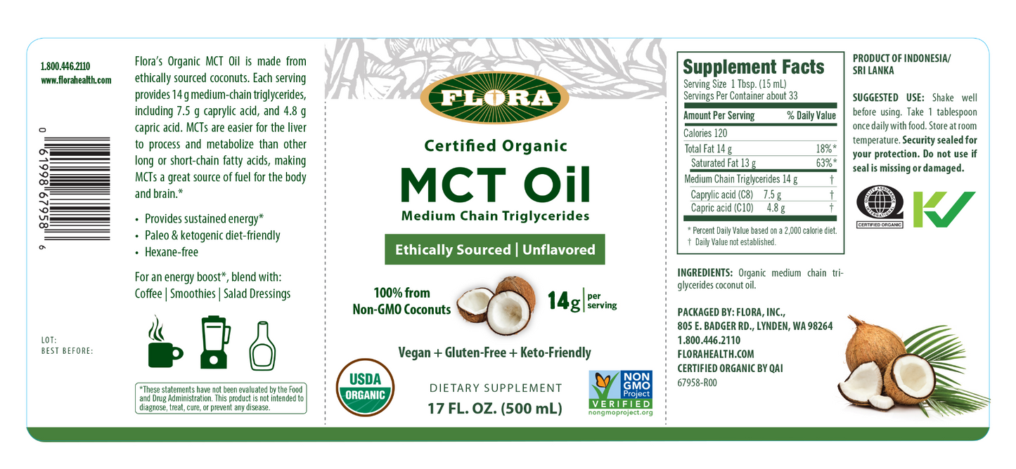 MCT Oil 17 oz