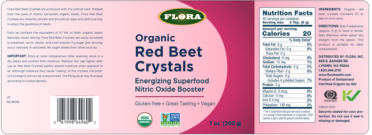 Red Beet Crystals 7 oz