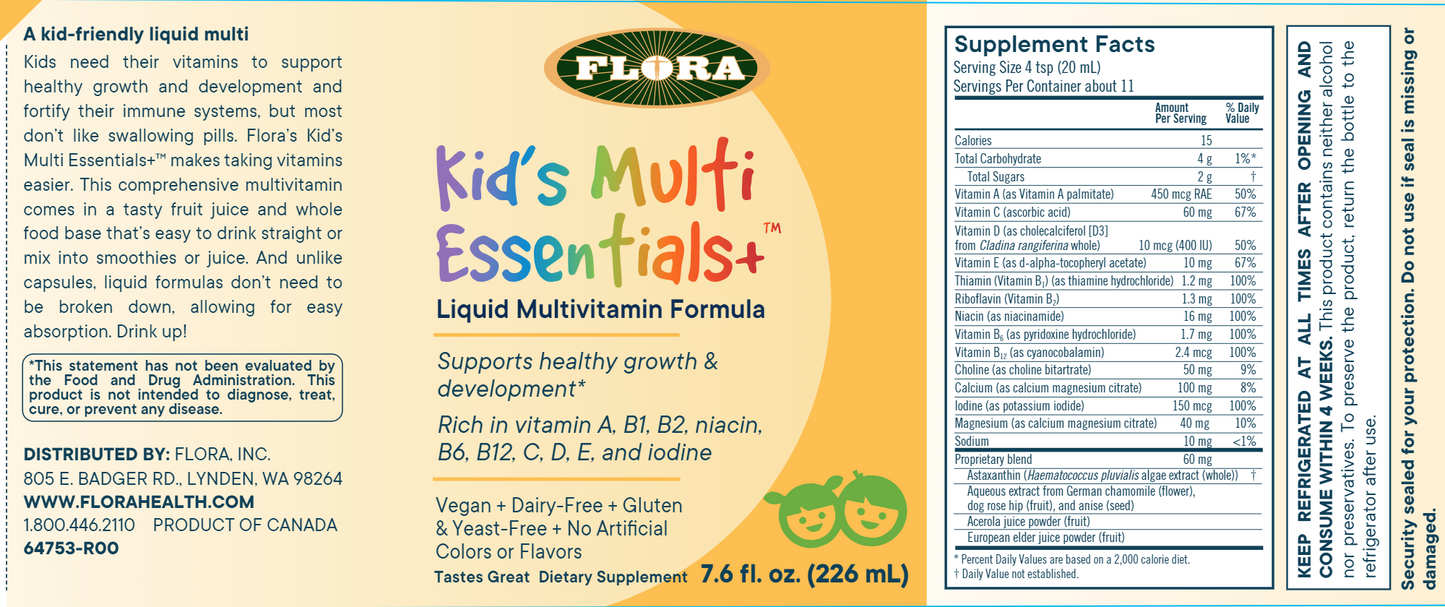 Kid's Multi Essentials+ 7.6 fl oz