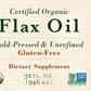 Flax Oil Certified Organic 32 fl oz