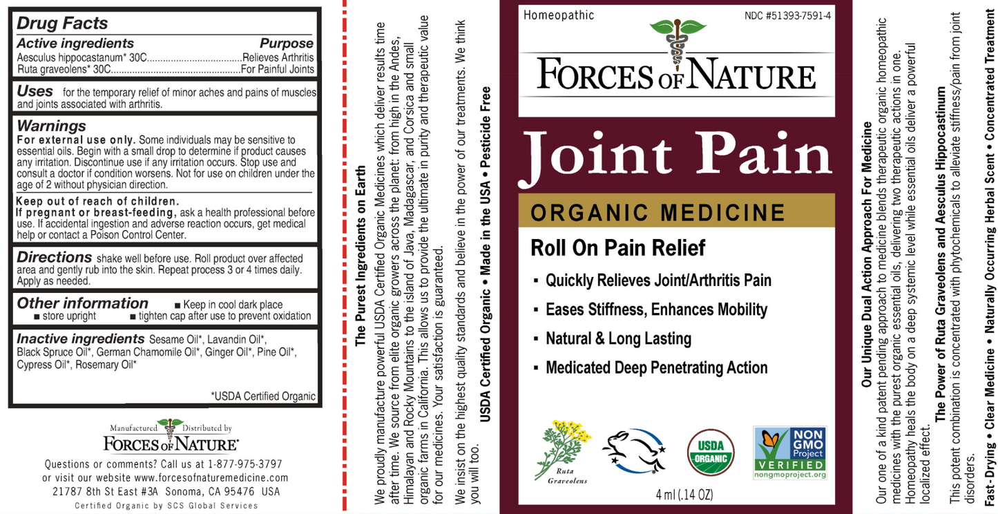 Joint Pain Organic .14 fl oz