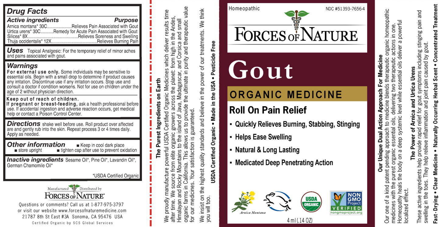 Gout Pain Organic .14 fl oz