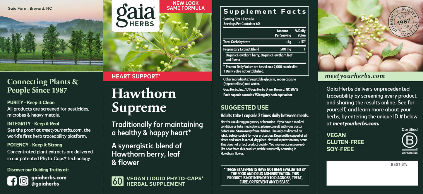 Hawthorn Supreme 60 lvcaps