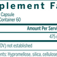 Amino L-Tyrosine 475 mg 60 vcaps