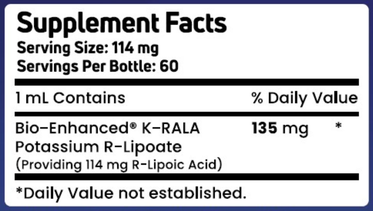 The R-Lipoic Solution 2 fl oz