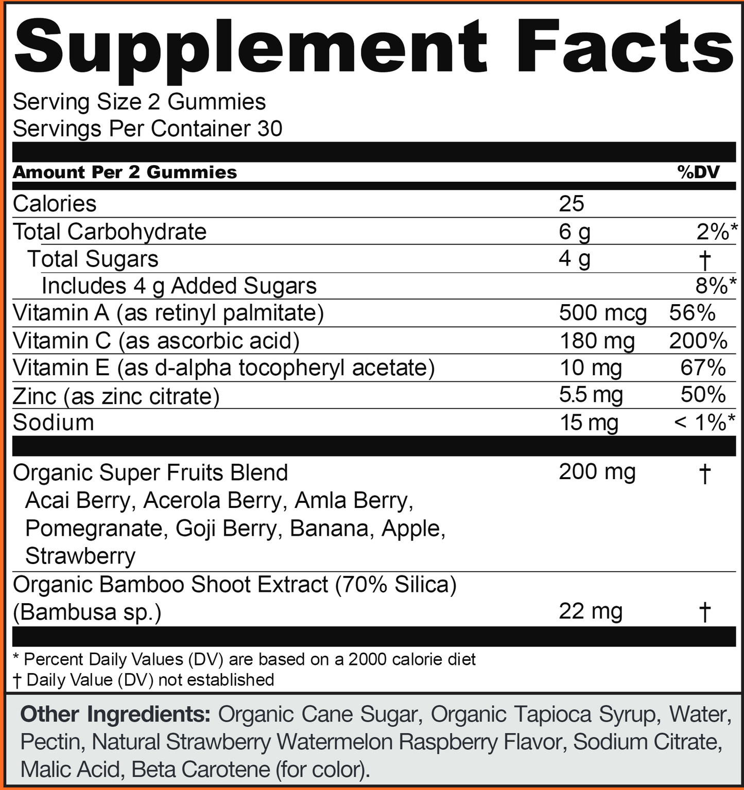 Super Fruits Gummies 60 ct