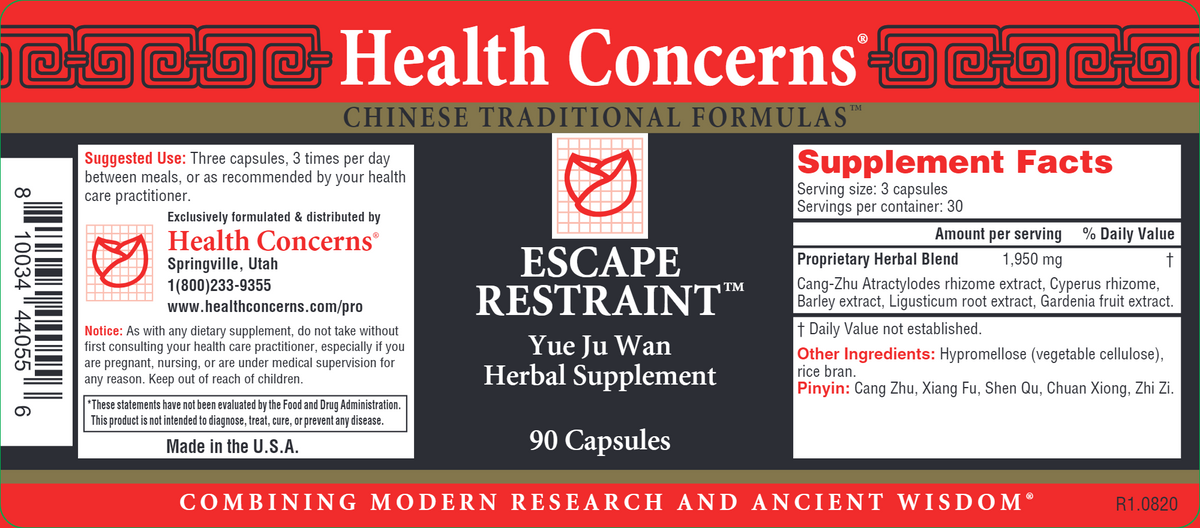 Restrait Caps Health Concerns Escape Restraint – Firesidepharmacy