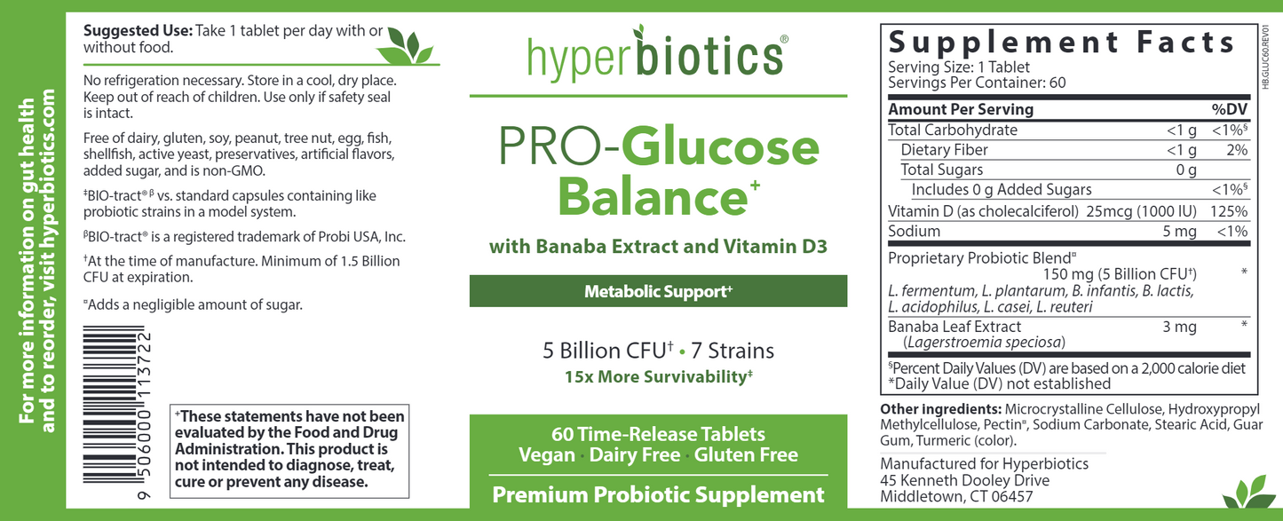 PRO-Glucose Balance 60 tabs