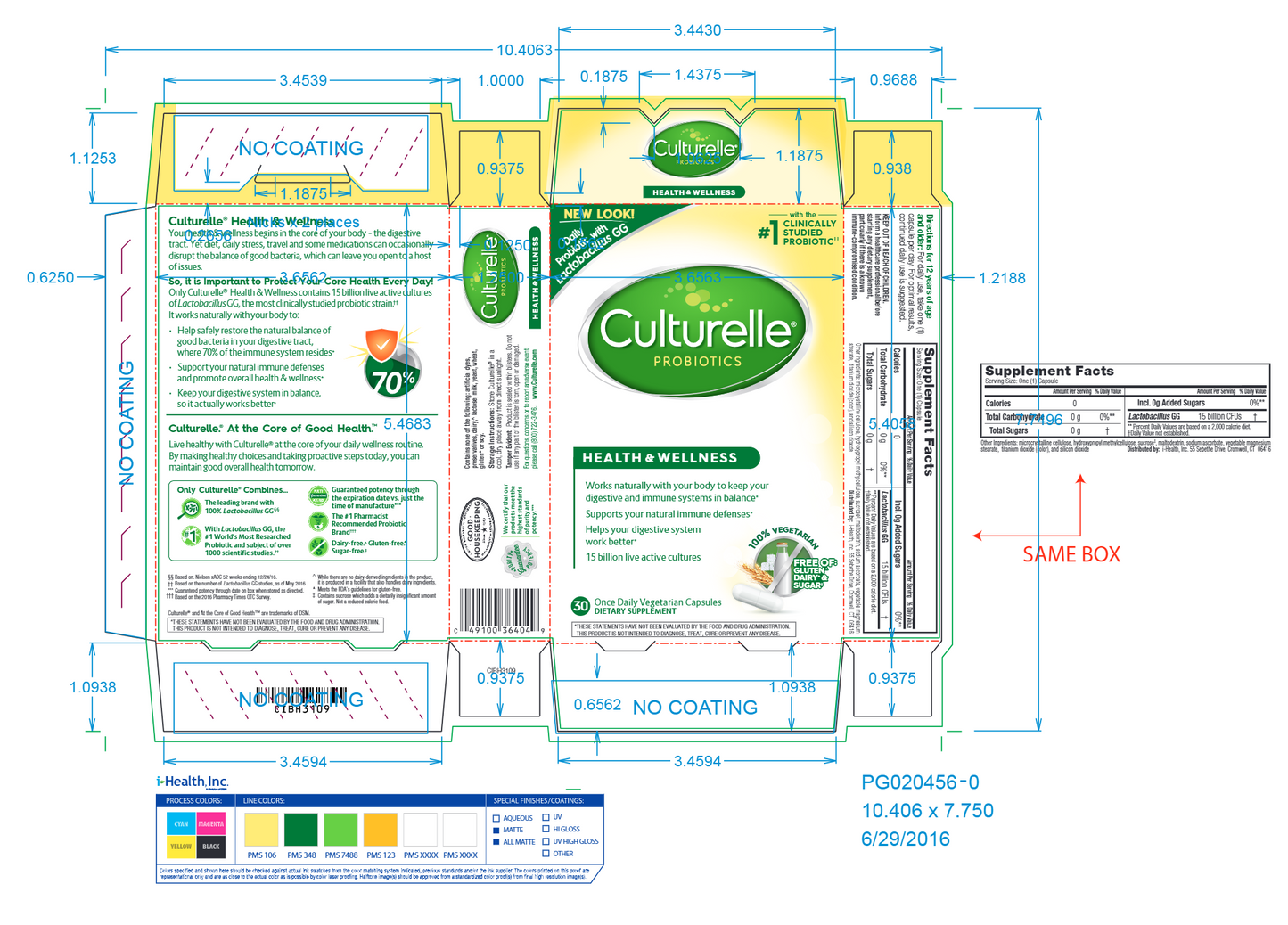 Culturelle Health&Wellnss Veg. 30vcaps