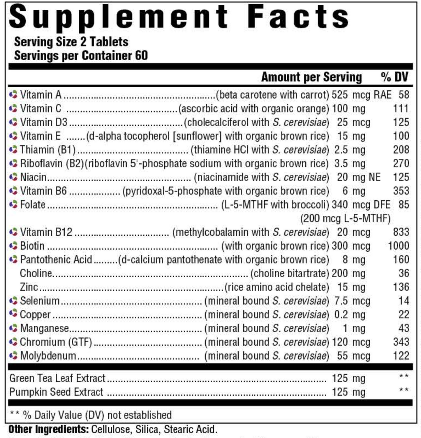 Men's 55+ Multivitamin 120 tabs