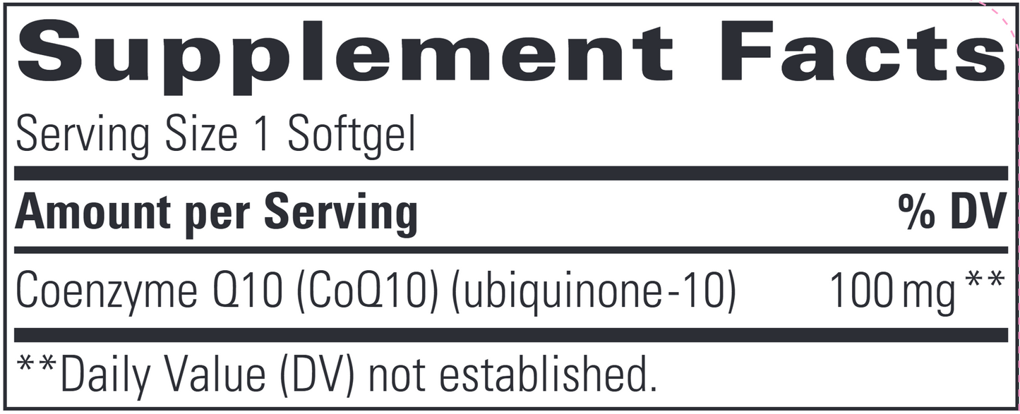 CoQ10 100 mg 60 gels