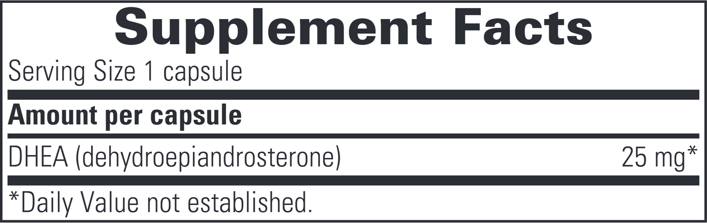 DHEA-25 60 vegcaps