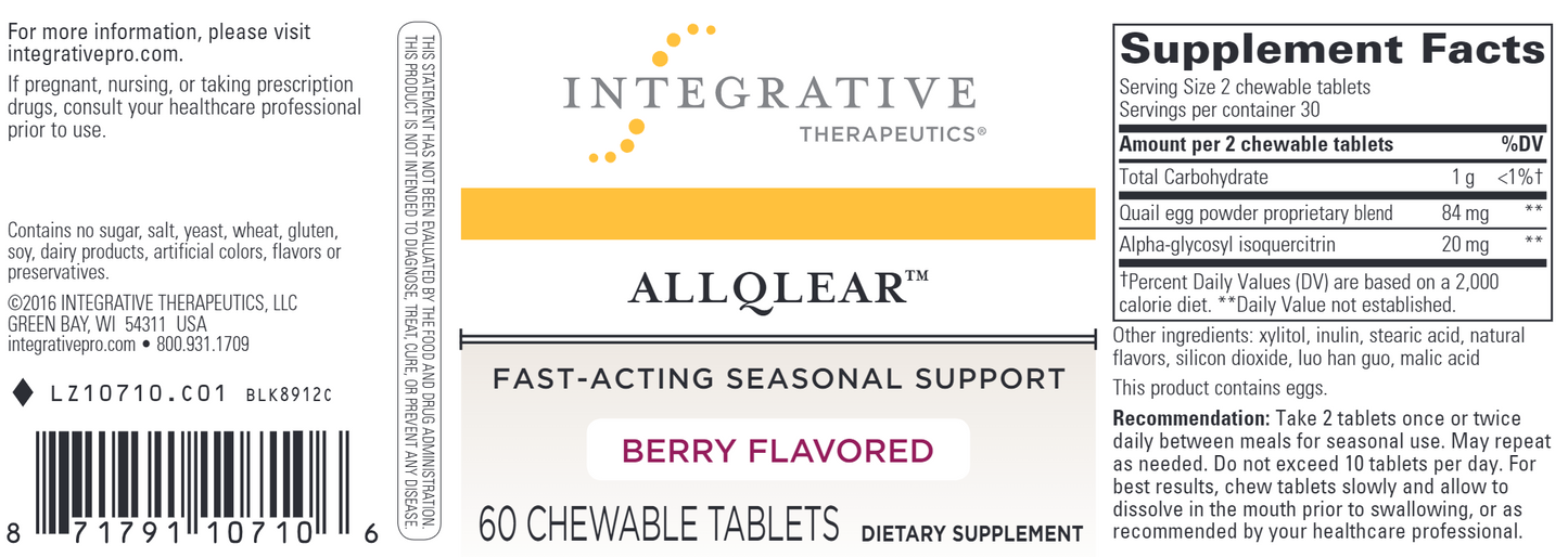 AllQlear 60 tabs