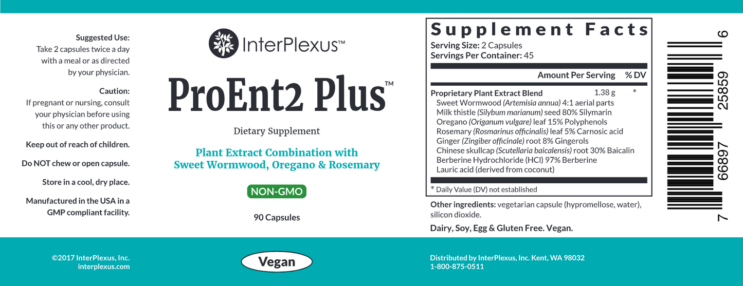 ProEnt2 Plus 90 Capsules