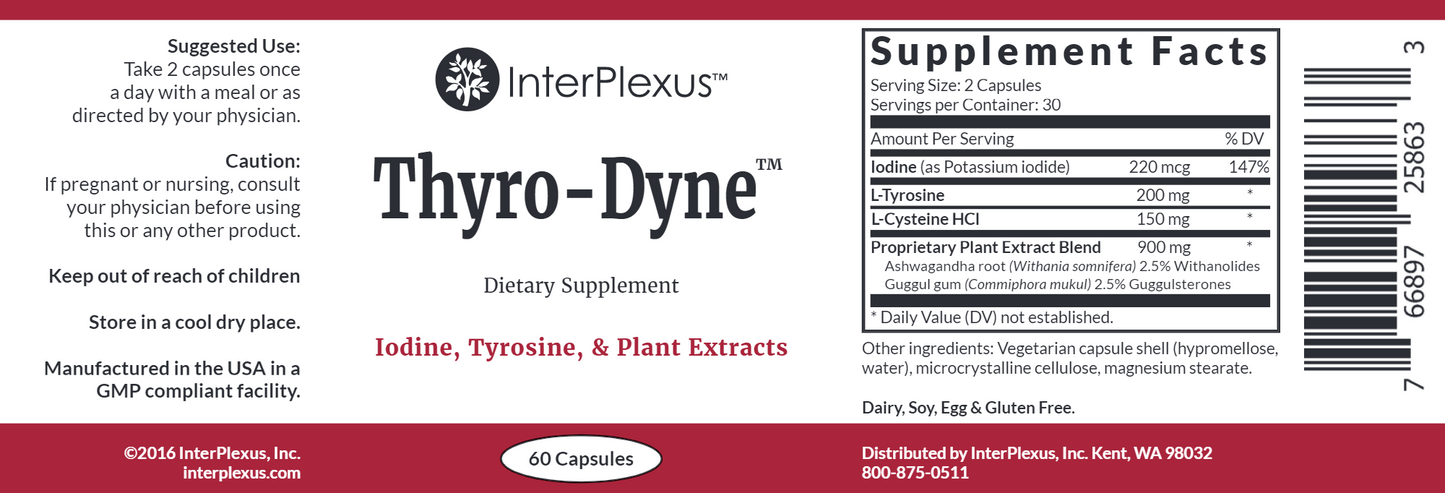 Thyro-Dyne 60 Capsules