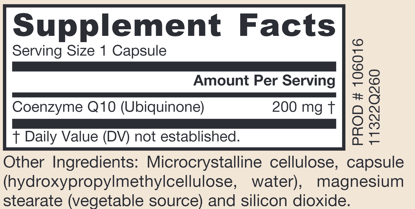 Co-Q10 200 mg 60 caps