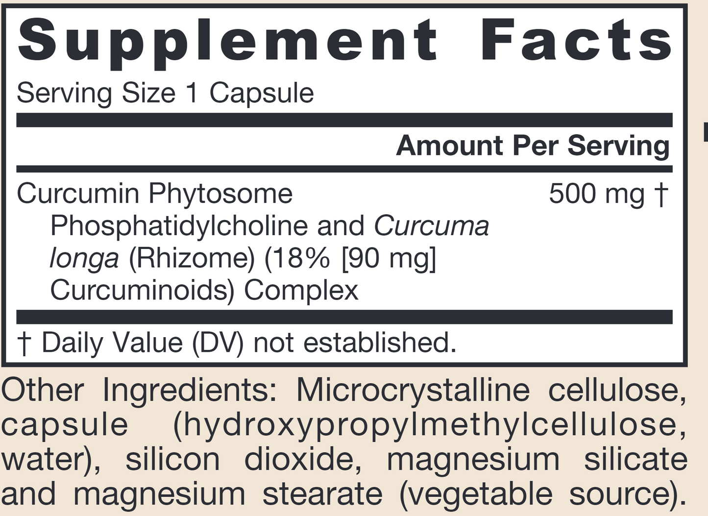 Curcumin Phytosome Meriva 120 vegcaps