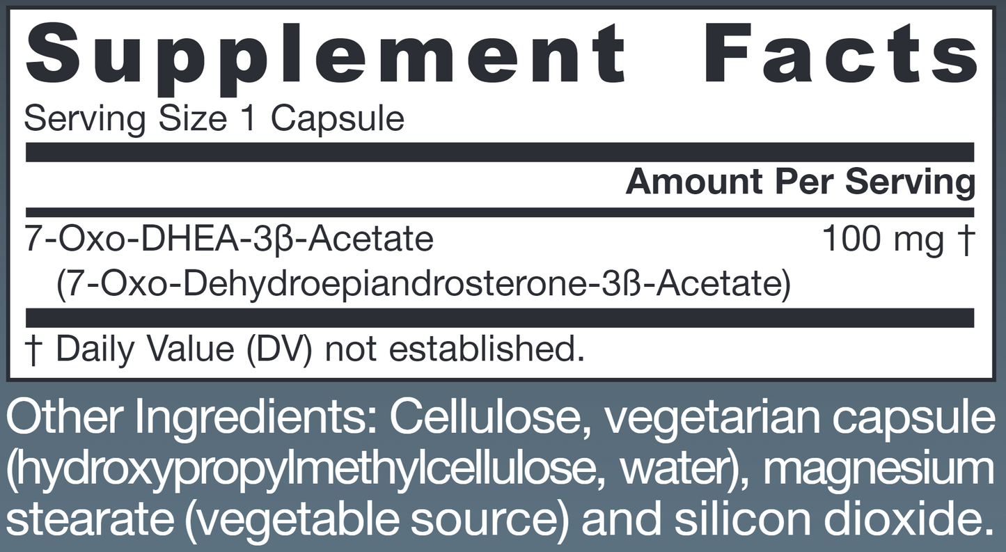 7 Keto DHEA 100 mg 30 caps