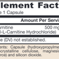 Acetyl L-Carnitine 500 mg 60 caps