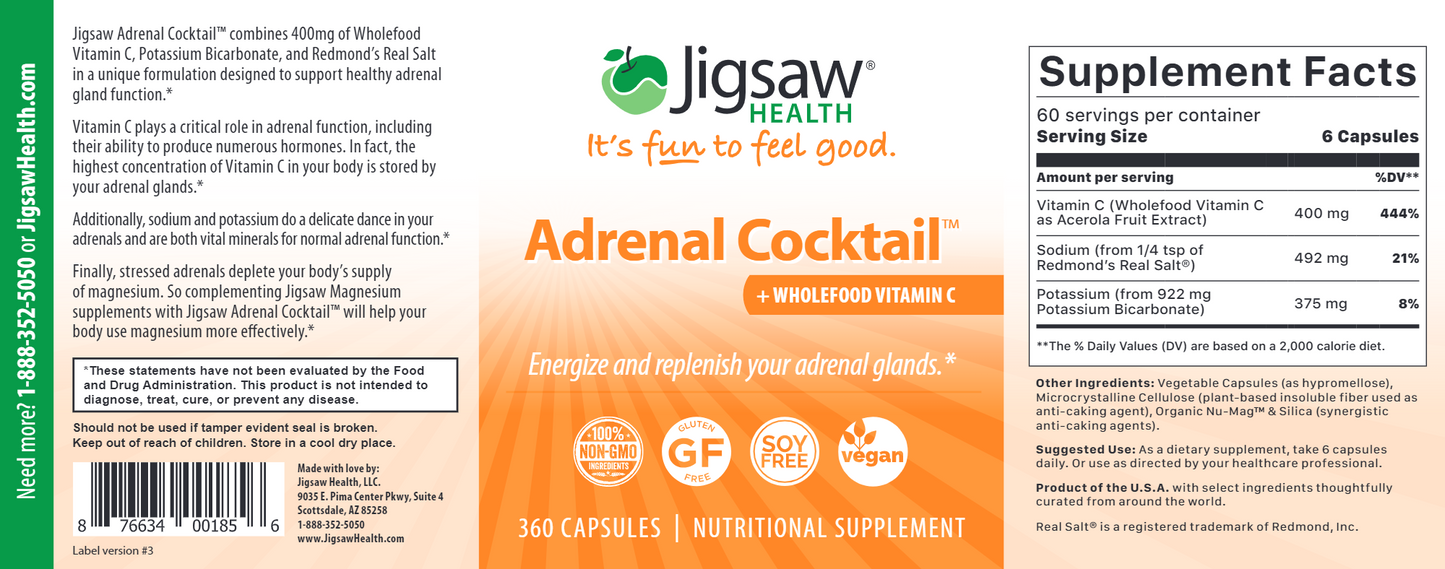 Adrenal Cocktail 360 caps