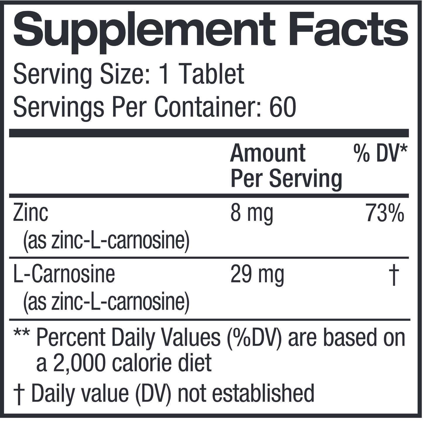 Nature's Lining 60 tabs